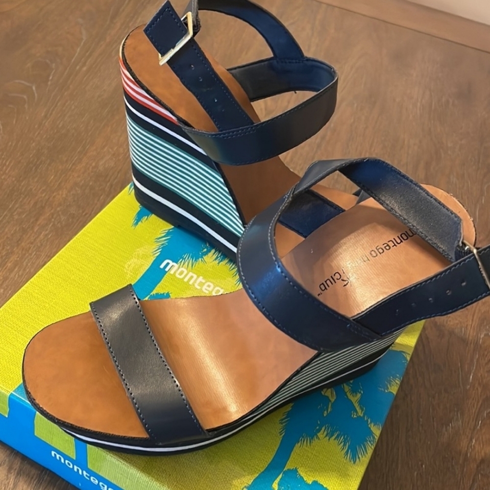 NAUTICAL WEDGE  NWT